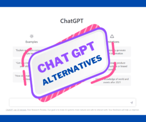 chat gpt alternatives