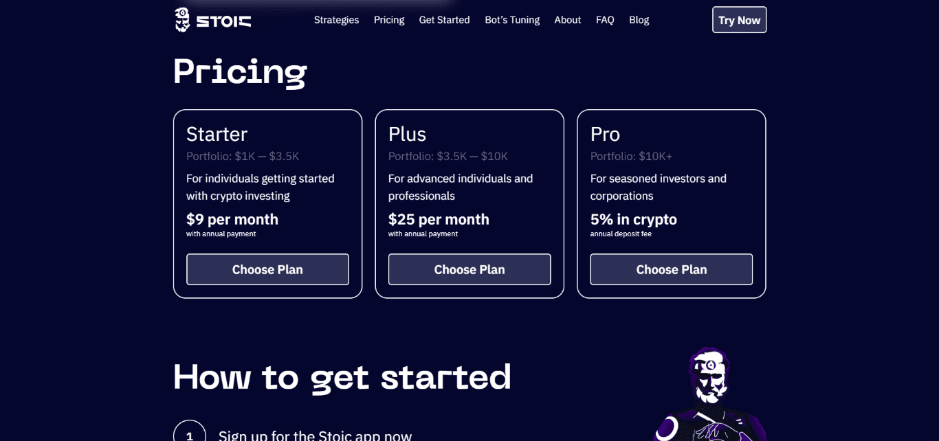 stoic ai pricing