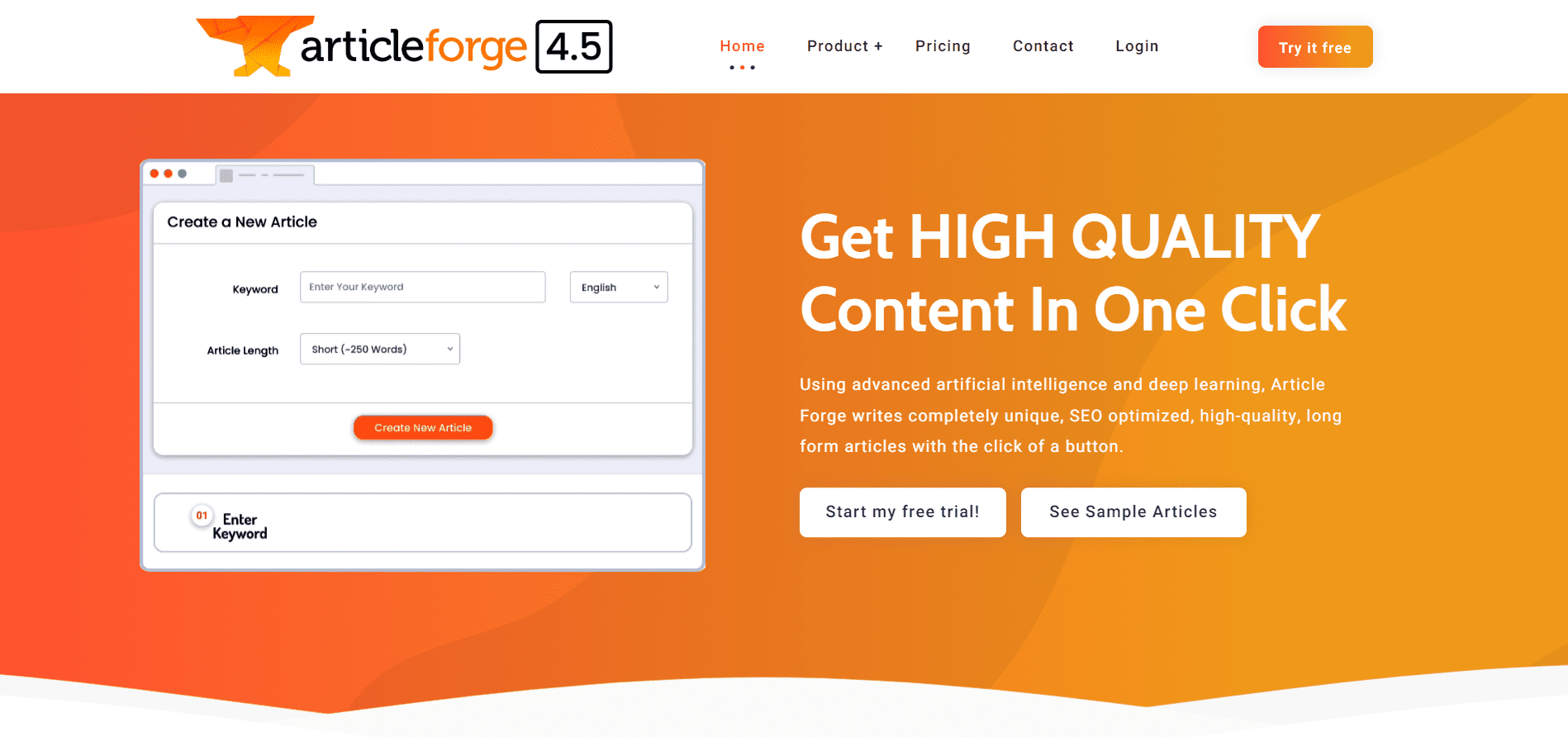 article forge website